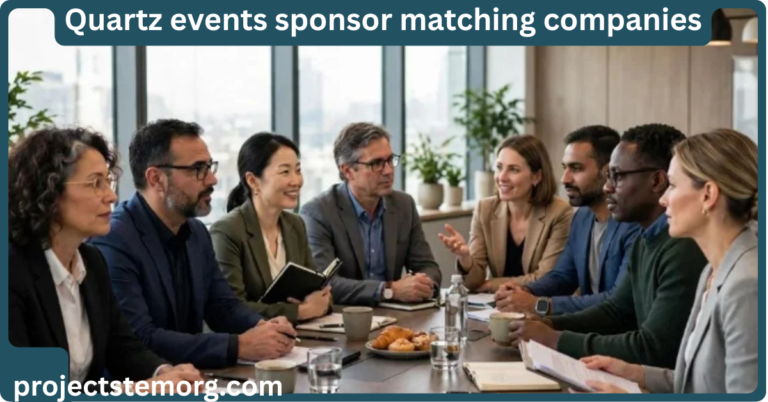 quartz events sponsor matching companies
